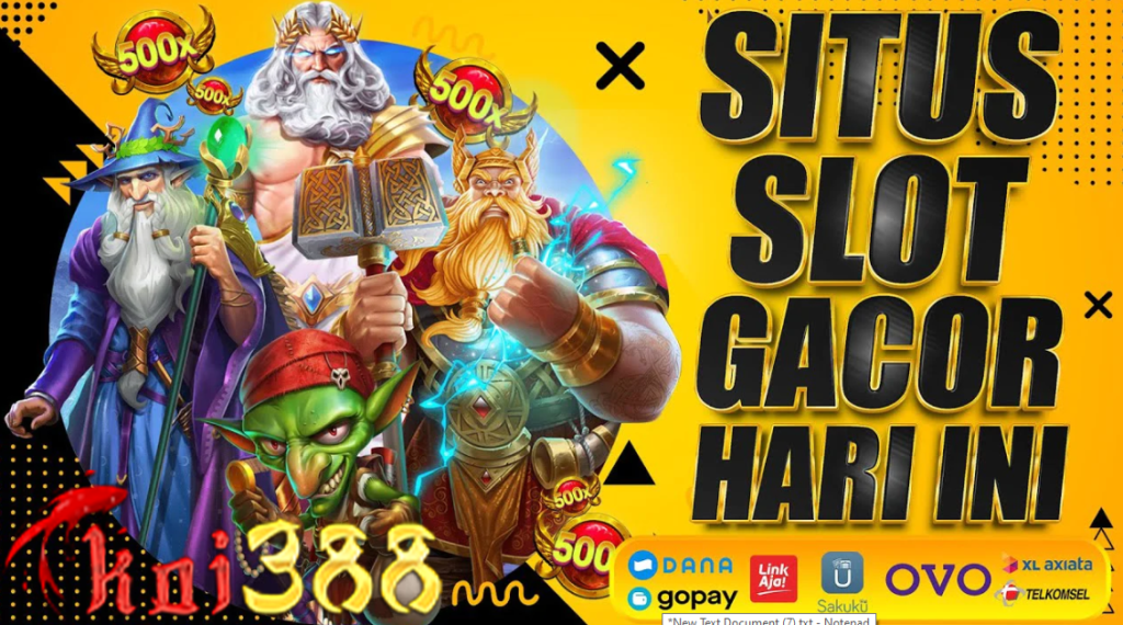 Slot Gacor KOI388: Raih Jackpot Mudah